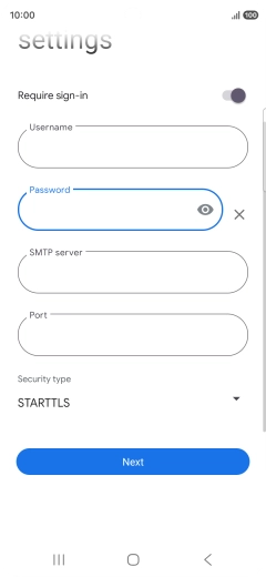 Press the field below Press the field below