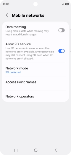 Press Access Point Names. Press Access Point Names.