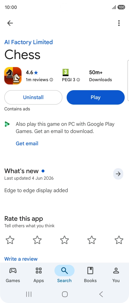 Press Uninstall. Press Uninstall.