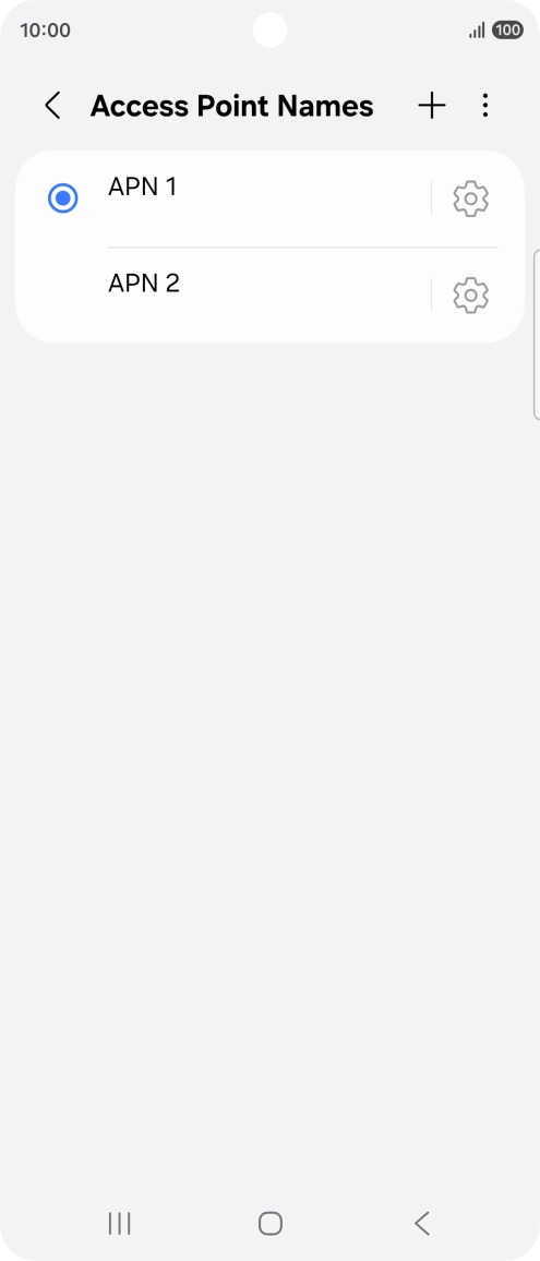 Press the Home key to return to the home screen. Press the Home key to return to the home screen.