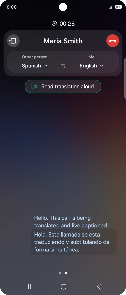 Follow the instructions on the screen to select the required language settings and use the function. Follow the instructions on the screen to select the required language settings and use the function.