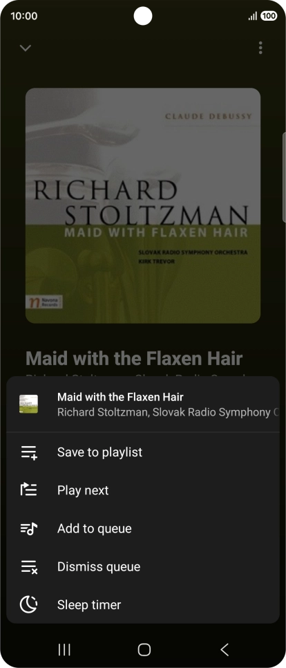 Press the add icon. Press the add icon.