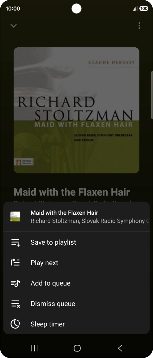 Press the add icon. Press the add icon.