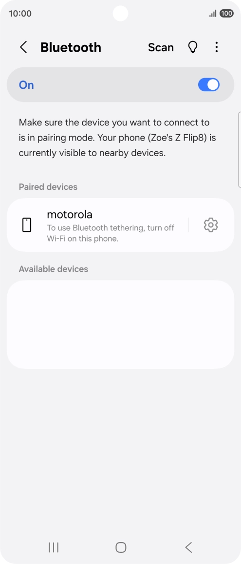 Press the Home key to return to the home screen. Press the Home key to return to the home screen.