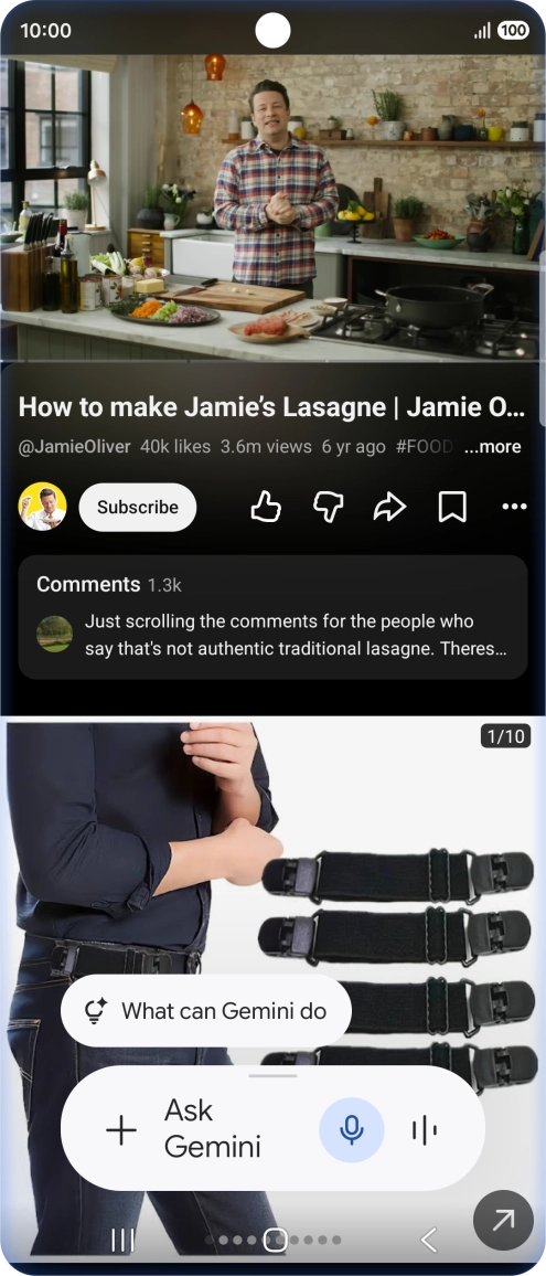 Press the add icon. Press the add icon.