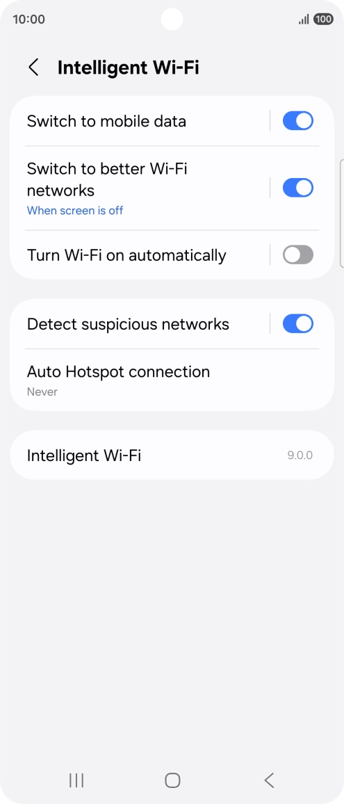 Press the indicator next to Press the indicator next to