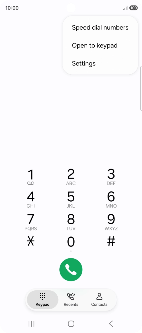 Press Settings. Press Settings.