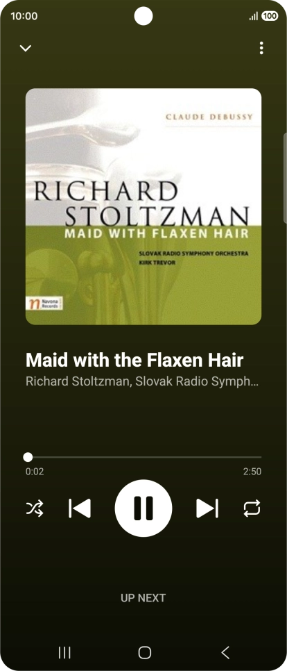 Press arrow right to go to the next audio file. Press arrow right to go to the next audio file.