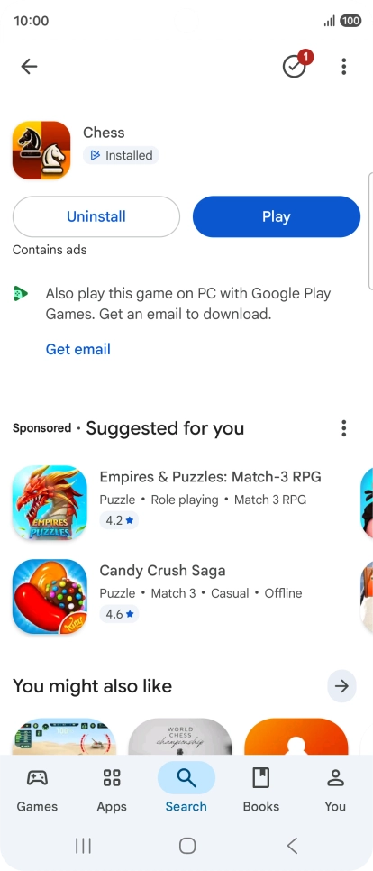 Press the Home key to return to the home screen. Press the Home key to return to the home screen.