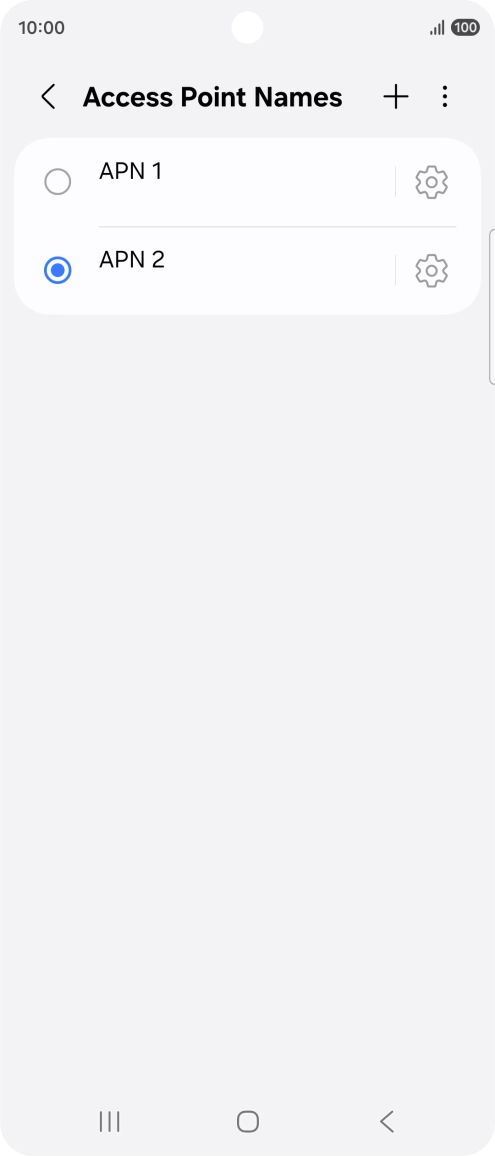 Press the Home key to return to the home screen. Press the Home key to return to the home screen.