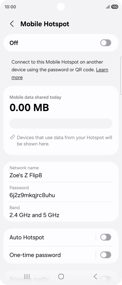 Press Network name. Press Network name.