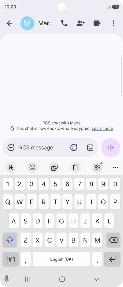Select an existing conversation or create a new message and press the AI icon. Select an existing conversation or create a new message and press the AI icon.