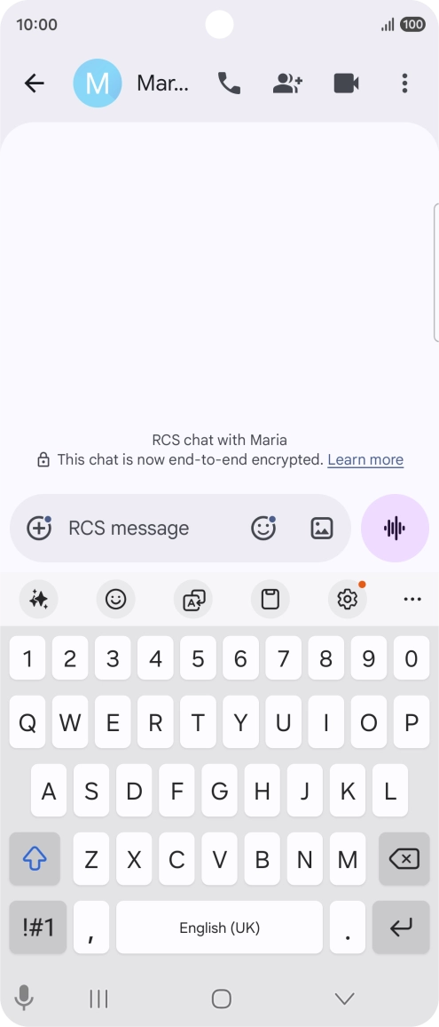 Select an existing conversation or create a new message and press the AI icon. Select an existing conversation or create a new message and press the AI icon.