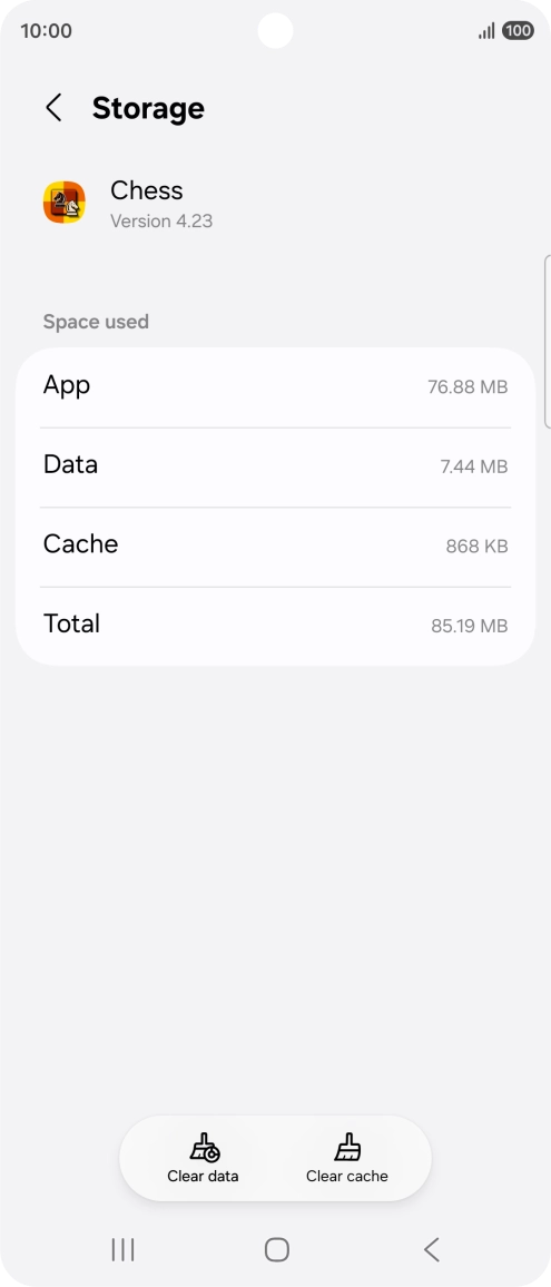 Press Clear cache. Press Clear cache.