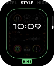 Press the Digital Crown twice to return to the home screen. Press the Digital Crown twice to return to the home screen.