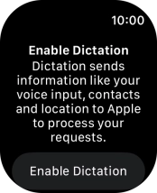 Press Enable Dictation. Press Enable Dictation.