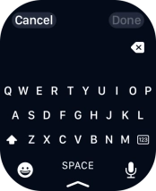 Press the microphone icon to turn on voice input. Press the microphone icon to turn on voice input.