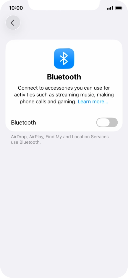 Press the indicator next to Press the indicator next to