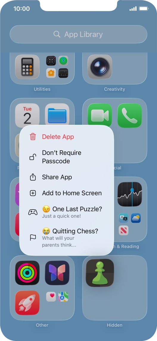 Press Don't Require Passcode. Press Don't Require Passcode.