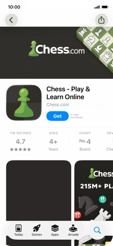 Press Get and follow the instructions on the screen to install the app. Press Get and follow the instructions on the screen to install the app.