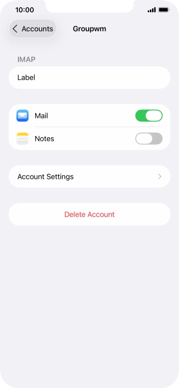 Press Account Settings. Press Account Settings.