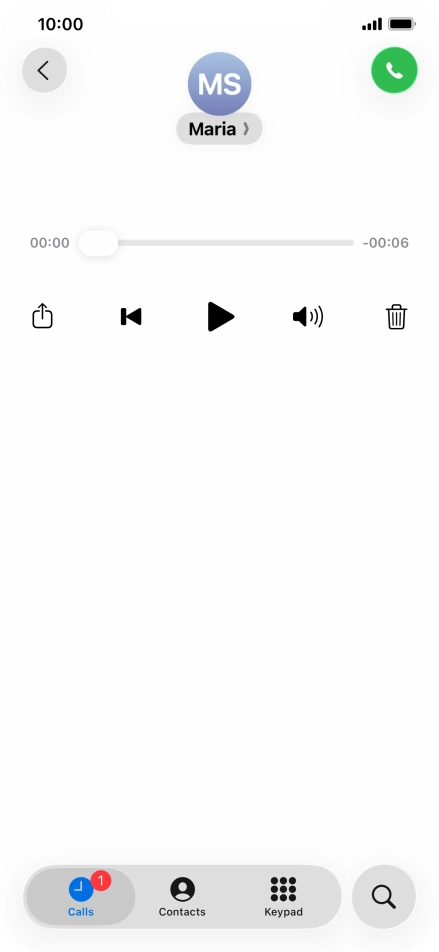 Press the play icon. Press the play icon.
