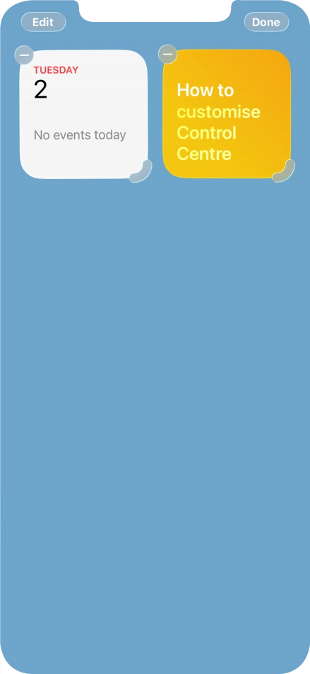 Press Edit. Press Edit.