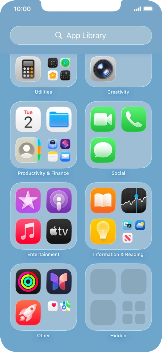 The app is now placed in the Hidden folder in the App Library. The app is now placed in the Hidden folder in the App Library.
