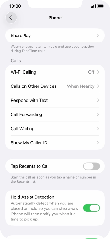 Press Wi-Fi Calling. Press Wi-Fi Calling.