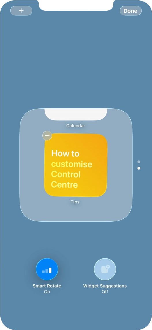 Press Smart Rotate to turn the function on or off. Press Smart Rotate to turn the function on or off.