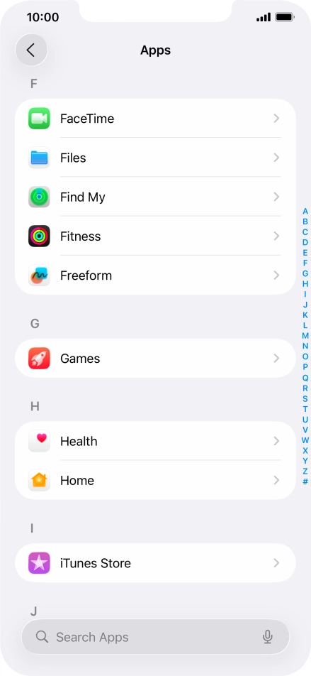 Press FaceTime. Press FaceTime.