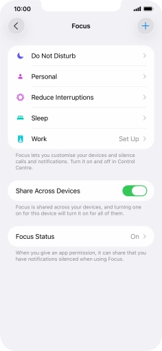 Press Do Not Disturb. Press Do Not Disturb.