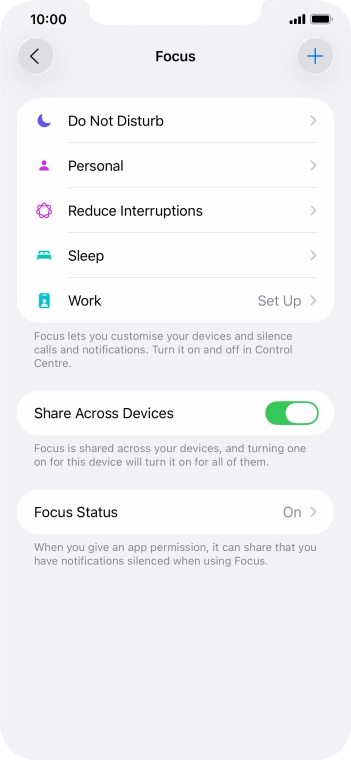 Press Do Not Disturb. Press Do Not Disturb.