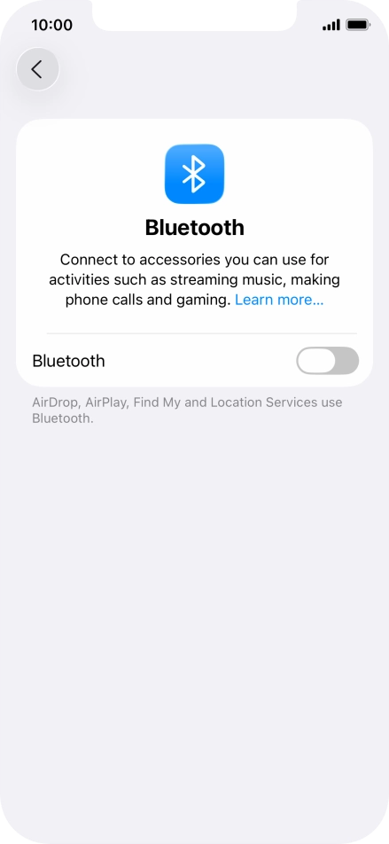 Press the indicator next to Press the indicator next to