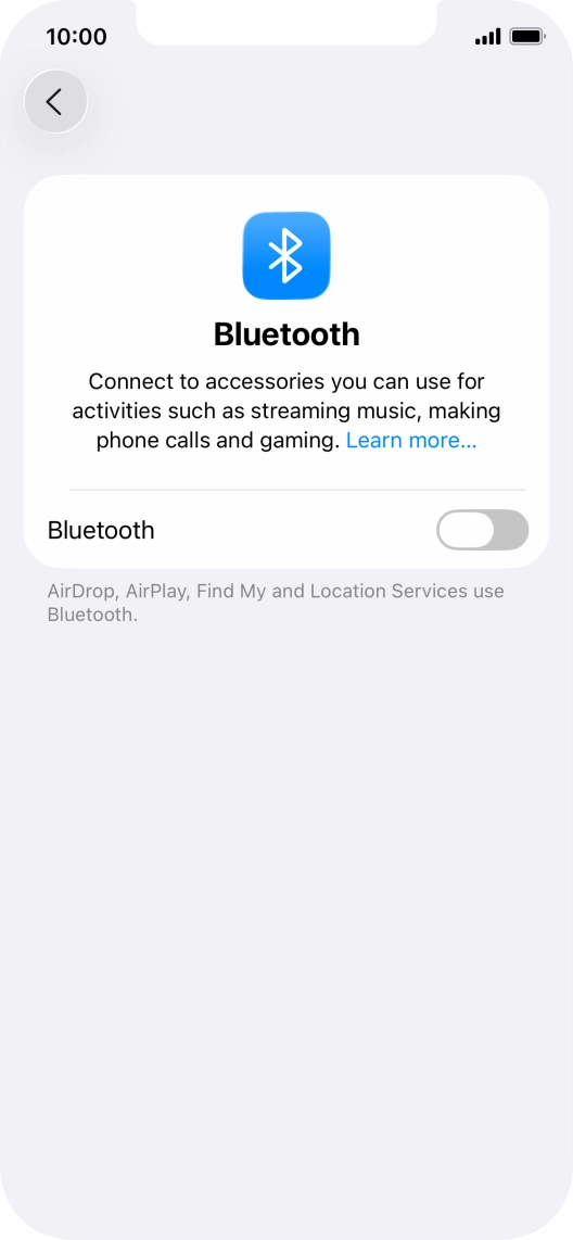 Press the indicator next to Press the indicator next to