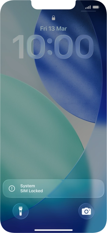 Slide your finger upwards starting from the bottom of the screen. Slide your finger upwards starting from the bottom of the screen.