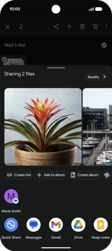 Press Drive. Press Drive.