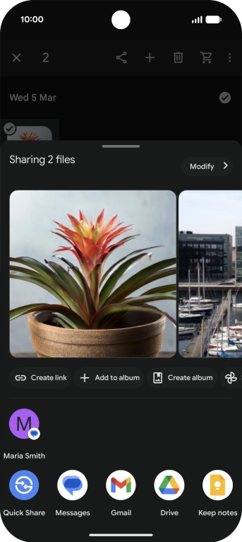 Press Drive. Press Drive.