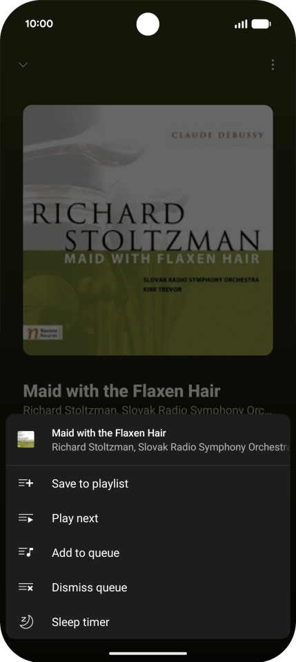 Press the add icon. Press the add icon.