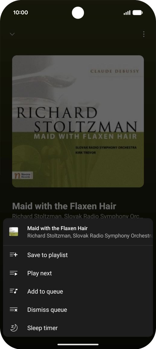 Press the add icon. Press the add icon.