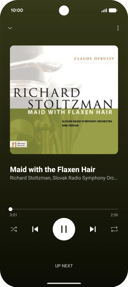 Press arrow right to go to the next audio file. Press arrow right to go to the next audio file.