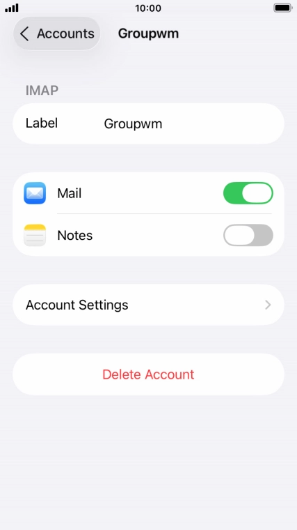 Press Account Settings. Press Account Settings.