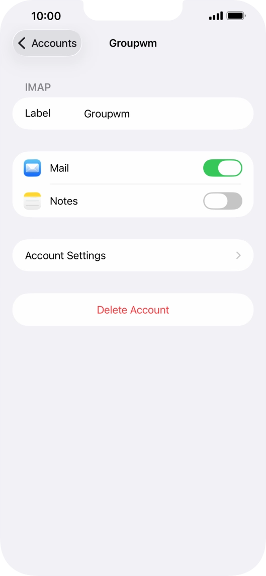 Press Account Settings. Press Account Settings.