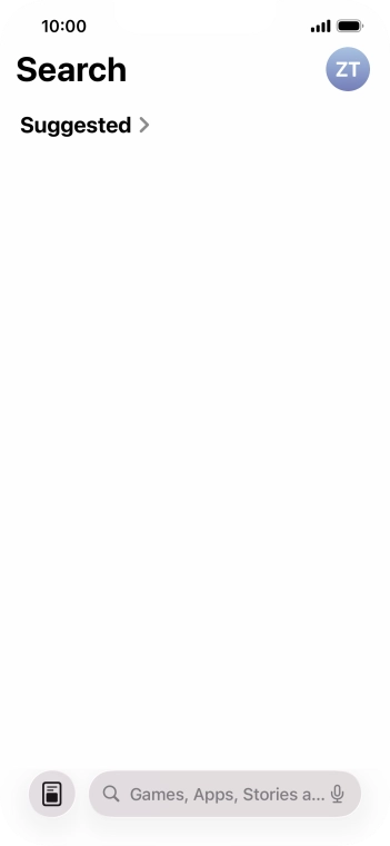 Press the search field and key in the name or subject of the required app. Press the search field and key in the name or subject of the required app.
