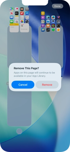 Press Remove. Press Remove.