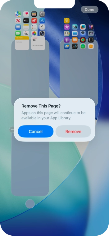 Press Remove. Press Remove.