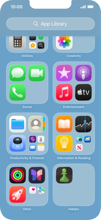 Press and hold the required app. Press and hold the required app.