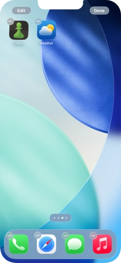 Press Done. Press Done.