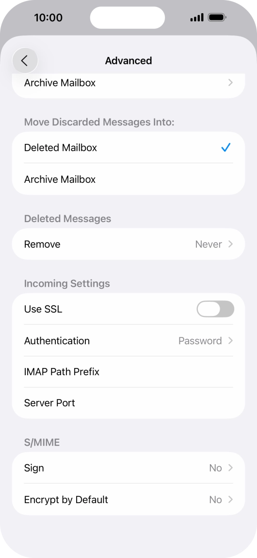 Press the indicator next to Press the indicator next to
