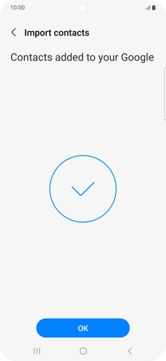 Press OK. Press OK.